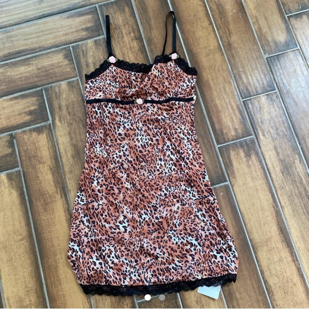 Cheetah print dress